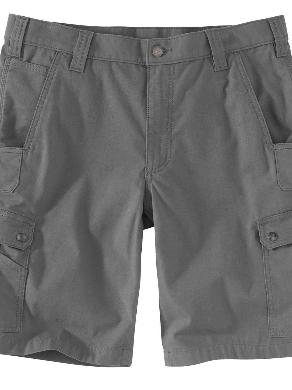 NWT Carhartt Rugged Flex Relaxed Fit Ripstop Cargo Shorts Steel Grey 36